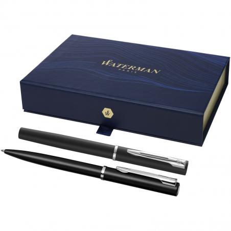 Waterman allure set van rollerbalpen en balpen (zwarte inkt) 