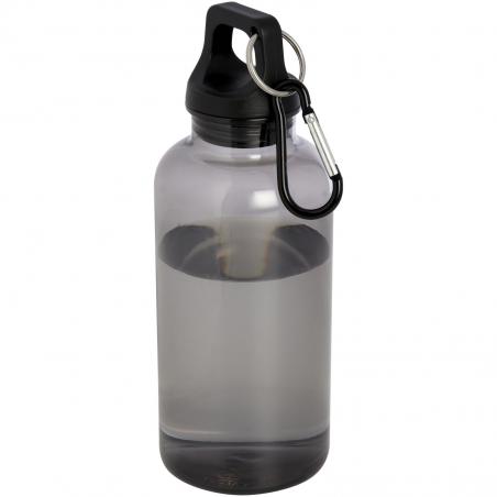 Oregon 400 ml waterfles van RCS-gecertificeerd gerecycled plastic met karabijnhaak 