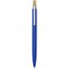 Nooshin balpen van gerecycled aluminium (blauwe inkt) 