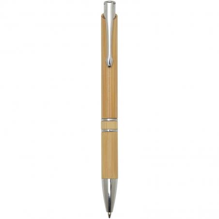 Wicker balpen van bamboe (zwarte inkt) 