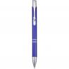 Moneta balpen van gerecycled aluminium (blauwe inkt) 