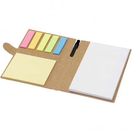 Swift boekje met sticky notes met balpen (zwarte inkt) 