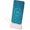 Alnair Type-C powerbank van 5000 mah 10 W van gerecycled plastic met ingebouwde klapstandaard en 2 in 1 kabel 