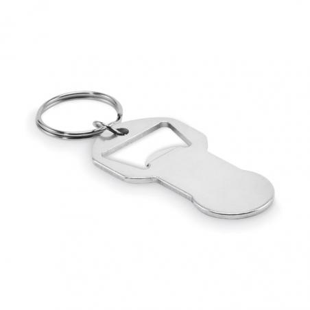 Alu sleutelhanger flesopener Clave