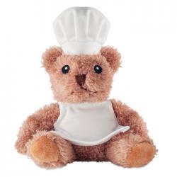 Pluche teddybeer chef-kok...