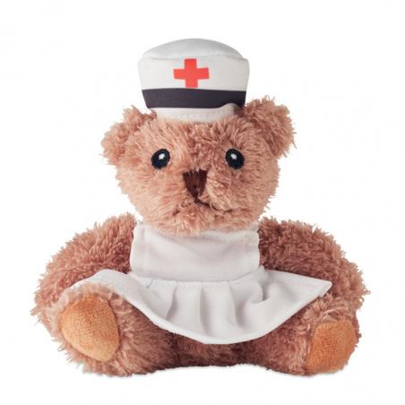 Pluche teddybeer verpleegster Nurse