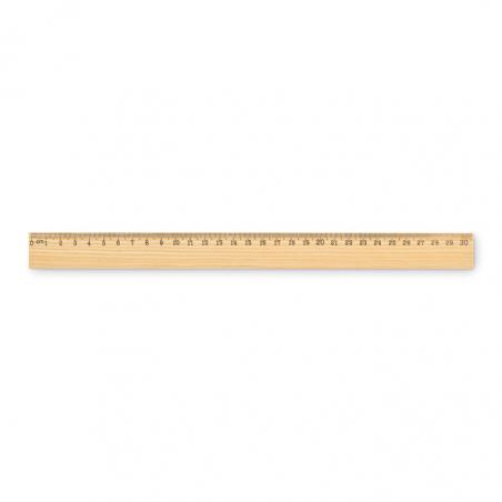 Houten liniaal 30cm Ruler30