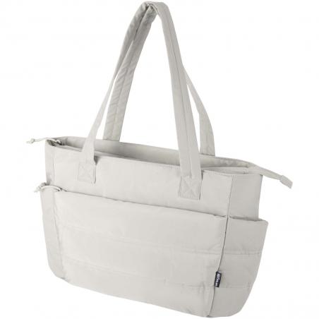 Puffer 15,6 GRS Gerecycleerde laptopdraagtas 18l