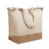 Strandtas canvas jute Makenke