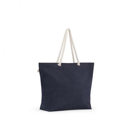 Strandtas van gerecycled katoen 70% en gerecycled polyester 30% 220 gm² Athens