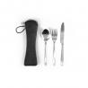 3Delige roestvrijstalen bestekset Wiley