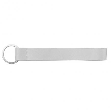 Korte lanyard voor sublimatieprinten in gerecycled polyester 100% rpet met ring Slough