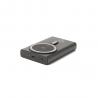 Magnetische powerbank met supersnel opladen in gerecycled aluminium en gerecycled abs 10000 mah Wright 10