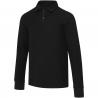 Zeus uniseks half-zip poloshirt met lange mouwen 