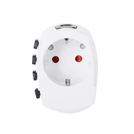 Universele reis adapter skross PRO 3-POLE