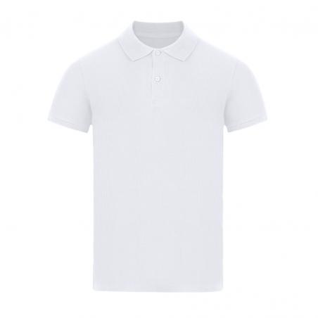 Kinder wit polo shirt Charles