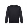 Sweater unisex in katoen en polyester. Zwart. 4Xl Thc delta ii