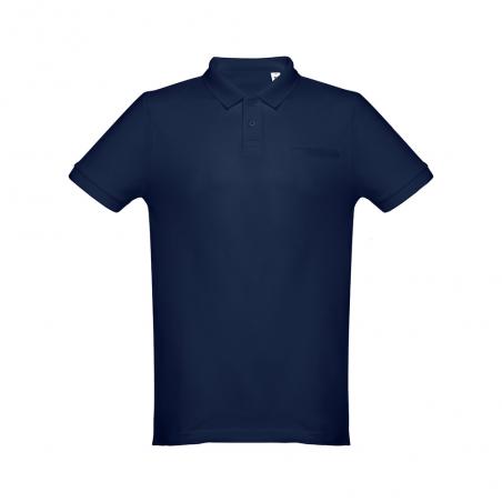 Polo tshirt voor mannen. Blauw. Xxl Thc dhaka ii