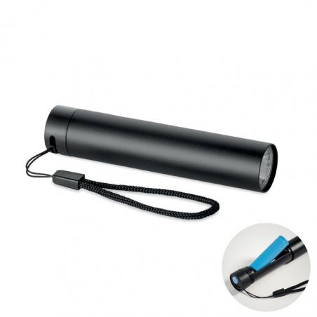 Gerecyclede aluminium zaklamp Lume