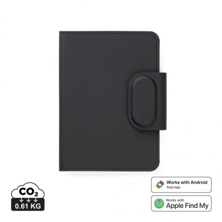 VINGA Baltimore RCS Passport houder met Dual FInder