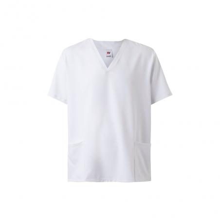 Tuniek met korte mouwen 140 gm² gemaakt van 100% microvezel Vl flora