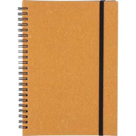 Notitieboek Egon | Gerecycled leer | A5 | Gelinieerd