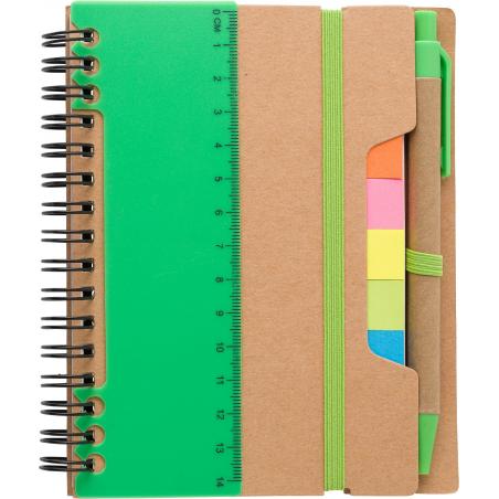 Recycled papieren notitieboek Angela