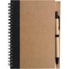 Notitieboek Stella | Gerecycled karton | Gelinieerd | Balpen