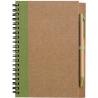 Notitieboek Stella | Gerecycled karton | Gelinieerd | Balpen