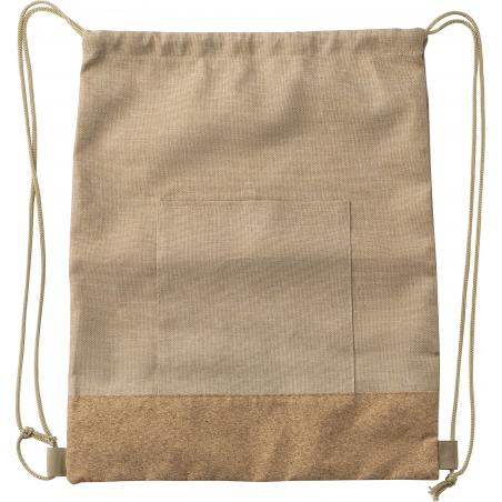 rPET polyester (600D) trekkoord rugzak Ansel