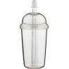 rPet Drinkbeker met rietje Glow 500 ml
