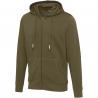Arora 300 g/m² unisex hoodie met ritssluiting 
