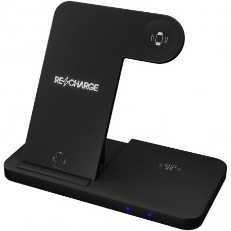 SCX.design w28 3-in-1 draadloos oplaadstation met telefoonstandaard 