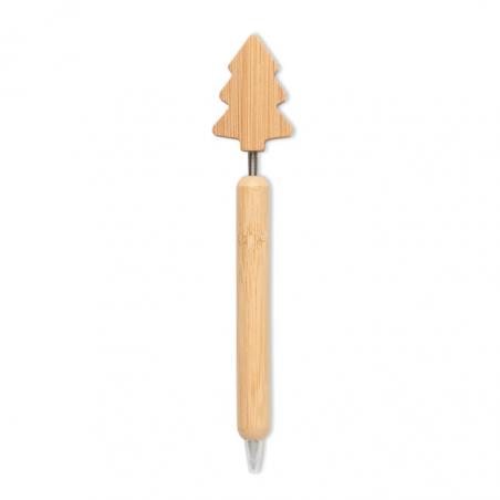 Bamboe balpen kerstboom detail Chrispen