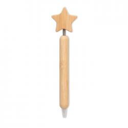 Bamboe balpen ster detail...