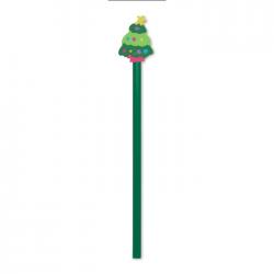 Kerstpotlood met gum Claus