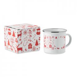 Kerst emaille mok 300ml...