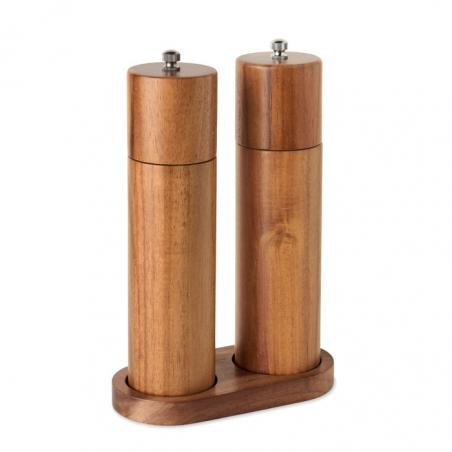 Acacia peper- en zoutmolens Tucco set
