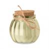 Vanille plantaardige waskaars Pumkin