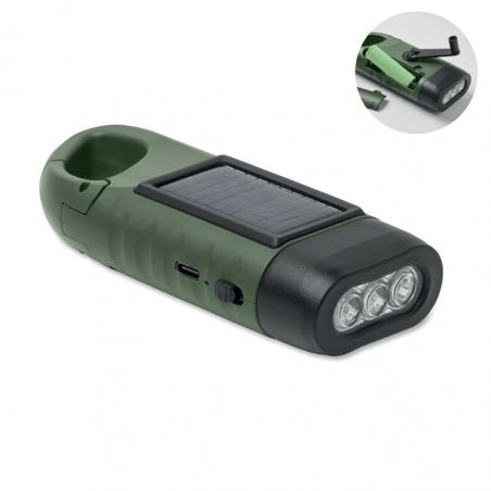 Zonnezaklamp met dynamo Cranch