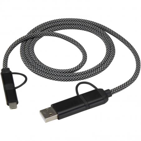 SMART 65 W 100 cm RCS-gecertificeerde magnetische 5-in-1-oplaadkabel 