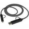 SMART 65 W 100 cm RCS-gecertificeerde magnetische 5-in-1-oplaadkabel 