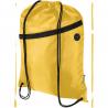 Oriole RPET-tas met trekkoord en voorvak met ritssluiting, 5 liter 