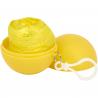 Fog poncho in ronde plastic verpakking met karabijnhaak 