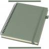 Liss a5 spiraalnotitieboek met harde kaft van gerecycled plastic 
