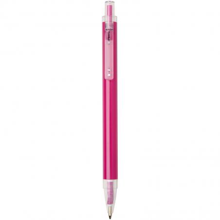 Spectrum balpen van gerecycled aluminium (blauwe inkt) 