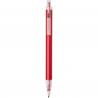 Spectrum balpen van gerecycled aluminium (blauwe inkt) 