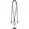SMART 65W RPET-oplaadkabel met lanyard 
