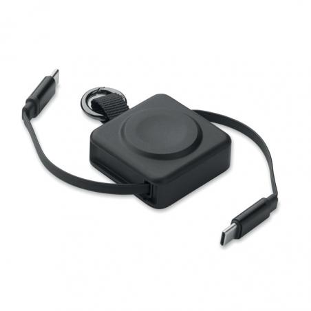 Intrekbare 100w usb-c-kabel Skilful