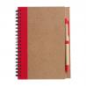 Notitieboek Stella | Gerecycled karton | Gelijnd | Met balpen